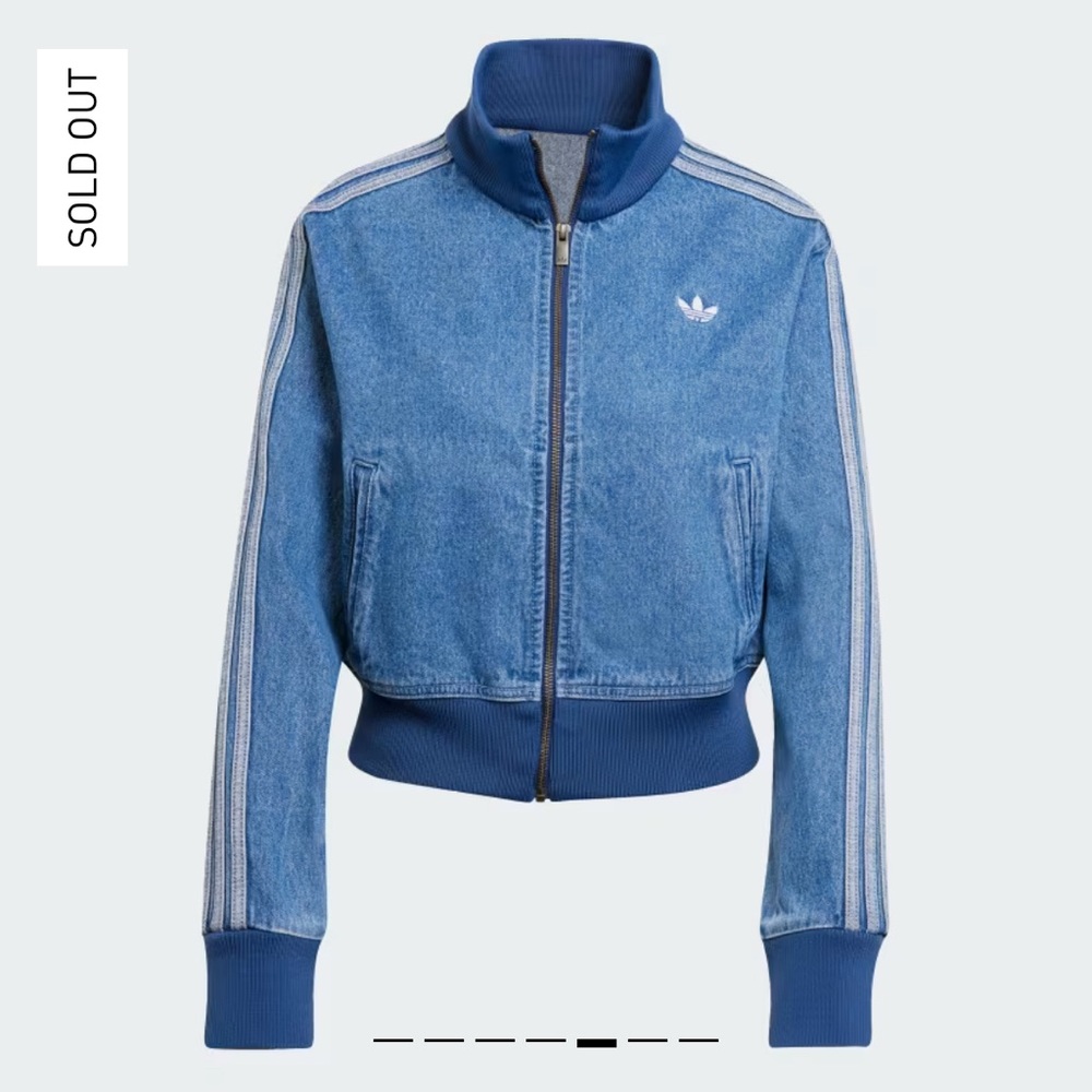 Adidas Denim Track Jacket (Sold Out on Website)